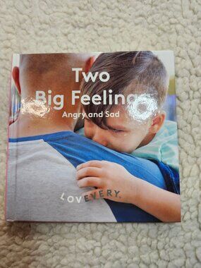 Lovevery Two Big Feelings Board Book Angry and Sad Childrens Board Book Emotions